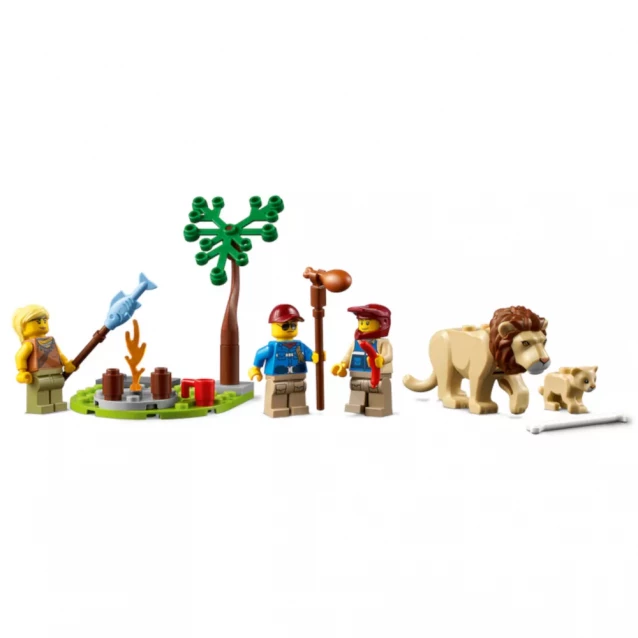 Конструктор LEGO City Позашляховик для порятунку диких тварин (60301) - 5