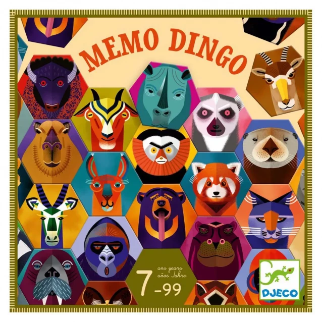 Настільна гра DJECO Мемо Дінго (DJ08538) - 1