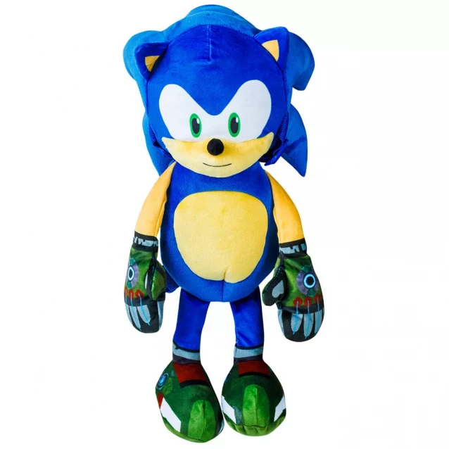 М'яка Іграшка-рюкзак Sonic Prime Сонік 30 см (SON7020) - 1