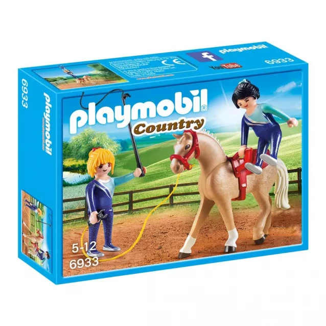 Ігровий набір Playmobil Вольтижування для стрибків (6933) - 5