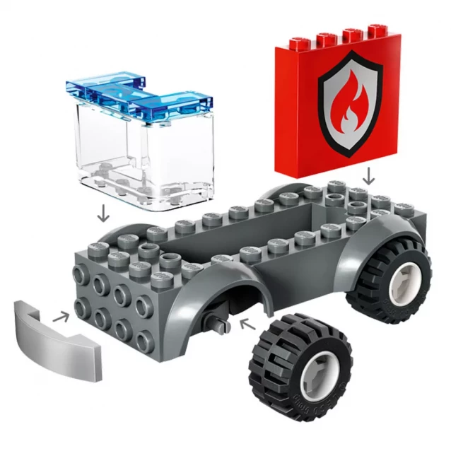 Конструктор LEGO City Пожежне депо та пожежна машина (60375) - 8