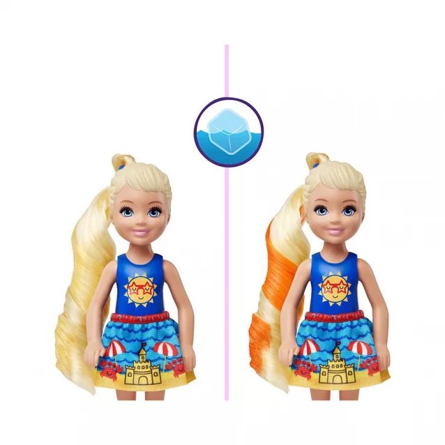MATTEL Кукла Челси и друзья "Цветное перевоплащение" Barbie, серия 1 в ас. - 4