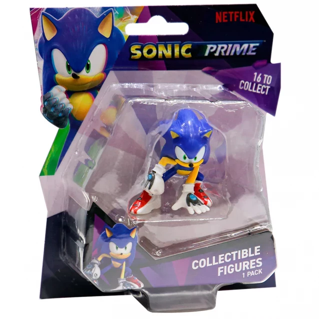 Фігурка Sonic Prime Сонік на старті 6,5 см (SON2010E) - 1