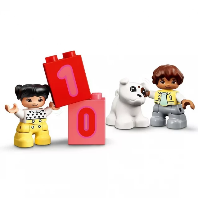 Конструктор LEGO Duplo Поезд с цифрами - учимся считать (10954) - 8