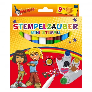 Штампи-фломастери MALINOS Stempelzauber 10 шт. (MA-300008) дитяча іграшка