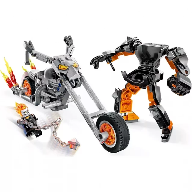 Конструктор Lego Super Heroes Примарний Вершник: робот і мотоцикл (76245) - 4