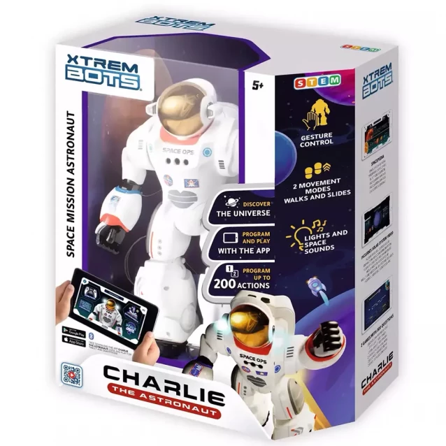 Робот-астронавт Blue Rocket Чарлі STEM (XT3803085) - 5