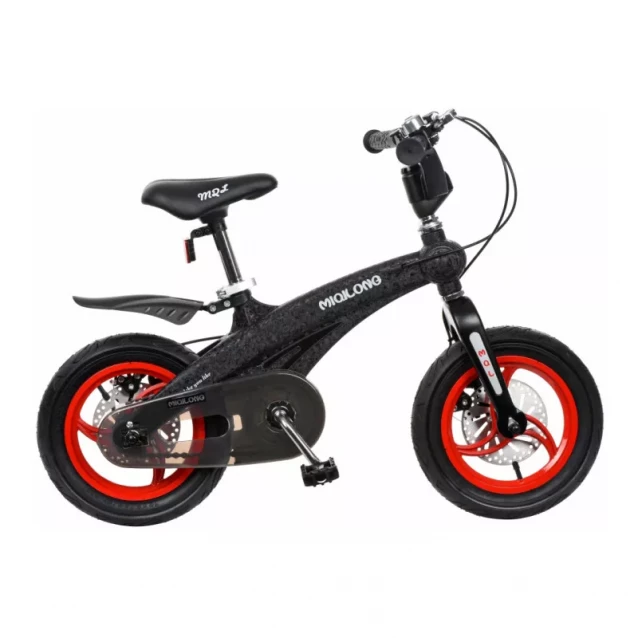 MIQILONG Дитячий велосипед GN Чорний 12` MQL-GN12-Black - 6