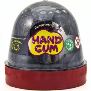 Лизун-антистрес Mr.Boo Hand Gum чорний 120 г (80067) дитяча іграшка