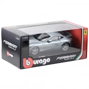 Bburago Автомодель - Ferrari Roma  (асорті сірий металік, червоний металік, 1:24) 18-26029 дитяча іграшка