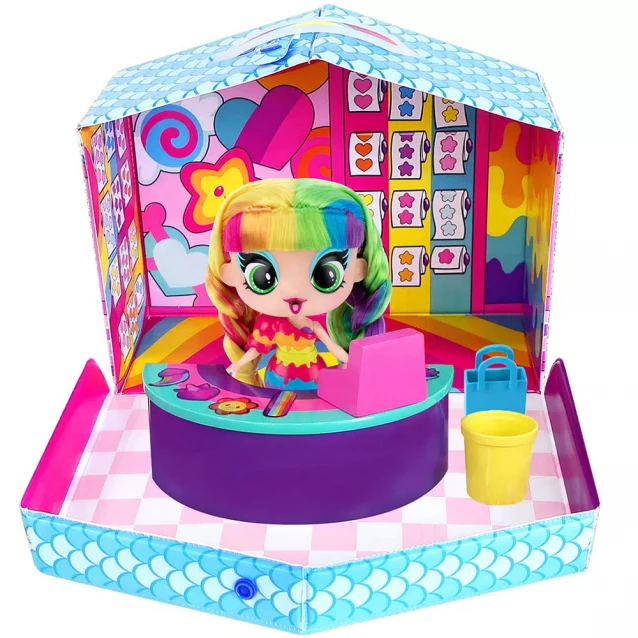Лялька Decora Girlz Дизайнерський магазин наліпок (D1009) - 4