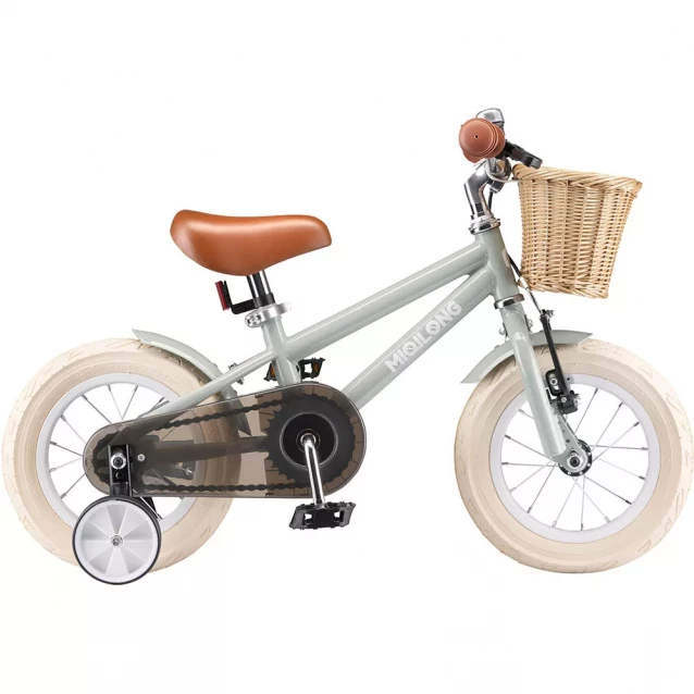Детский велосипед Miqilong RM 12" Оливковый (ATW-RM12-OLIVE) - 2