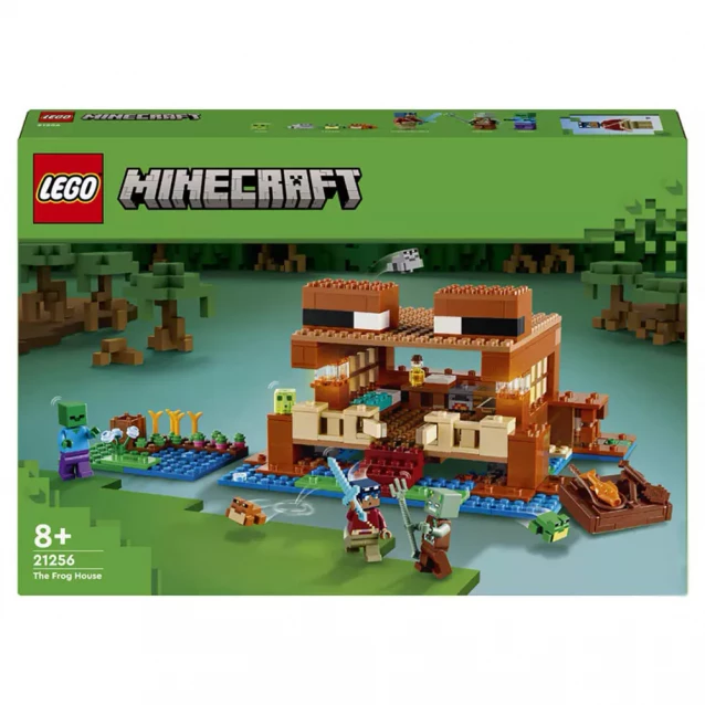 Конструктор LEGO Minecraft Дом в форме лягушки (21256) - 1