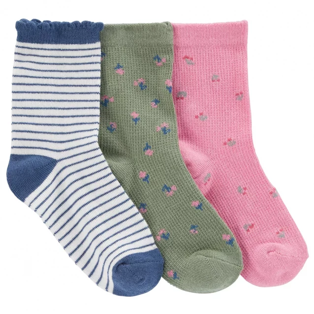 Шкарпетки Carter's для дiвчинки 101-131 см 3 шт (3N111110_4-7) - 1