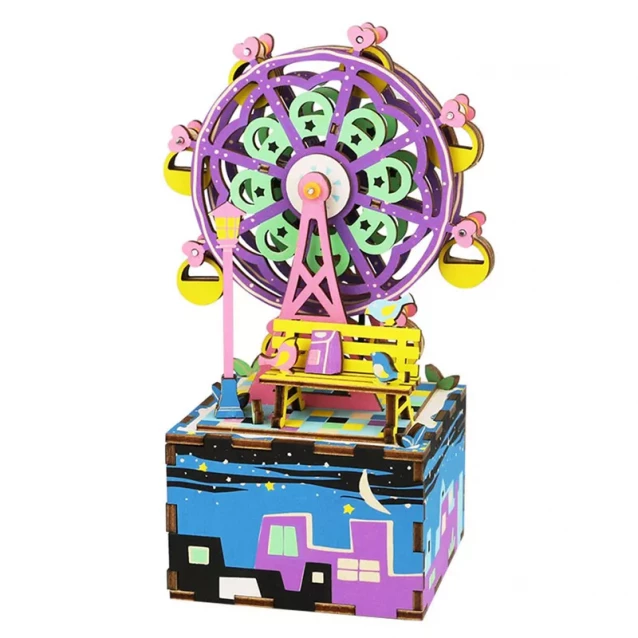 ROBOTIME Music Box Ferris Wheel / Музыкальная шкатулка колесо - 1