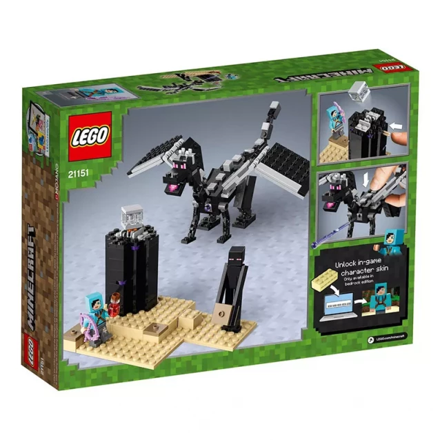 Конструктор LEGO Minecraft Битва В Краю (21151) - 2