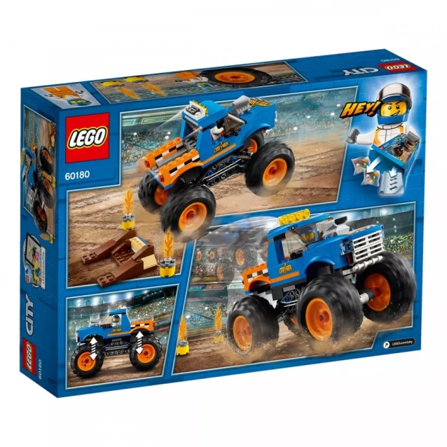 Конструктор LEGO City Вантажівка-Монстр (60180) - 5