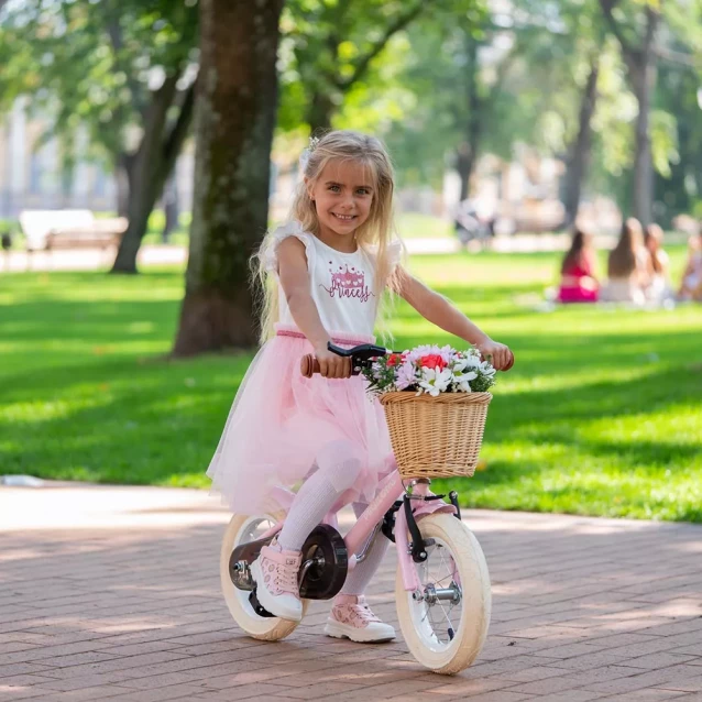 Детский велосипед Miqilong RM 12" Розовый (ATW-RM12-PINK) - 10