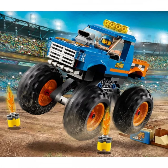 Конструктор LEGO City Вантажівка-Монстр (60180) - 6