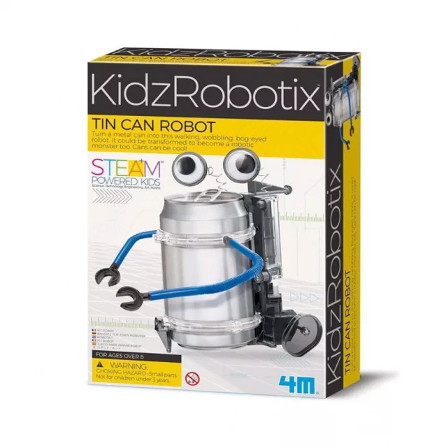 Робот-жестянка своими руками 4M KidzRobotix (00-03270) - 1