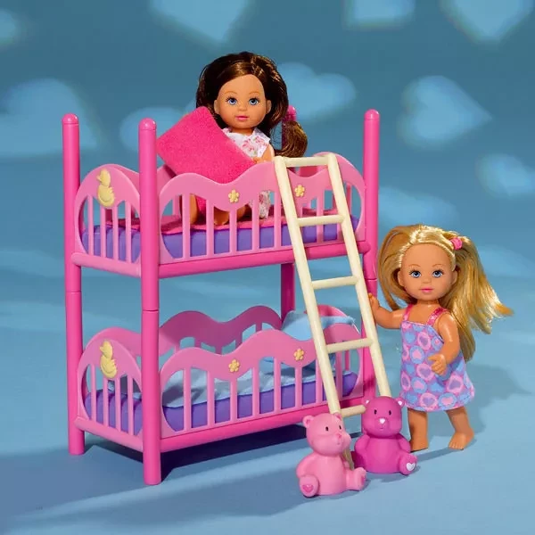 Ляльковий набір Simba Еви з двоспальним ліжком 3+ (573 3847) - 8