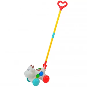 Іграшка каталочка арт. A0505, Бичок, у сітці 19,5*14*16 см для малюків