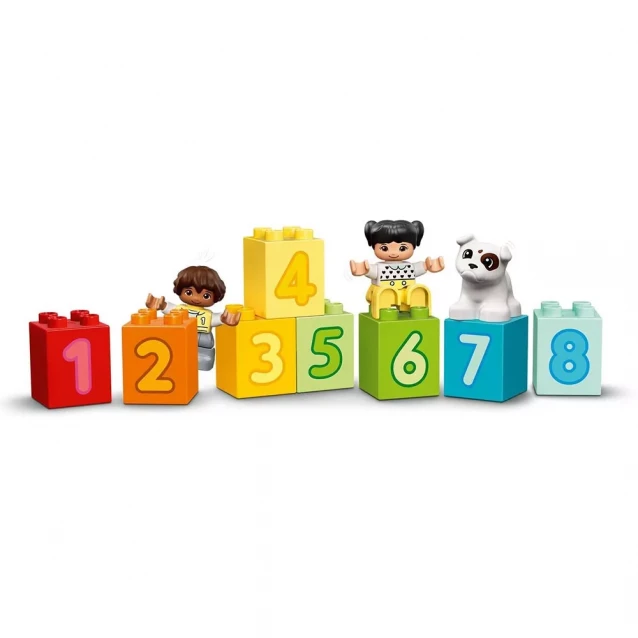 Конструктор LEGO Duplo Поезд с цифрами - учимся считать (10954) - 7