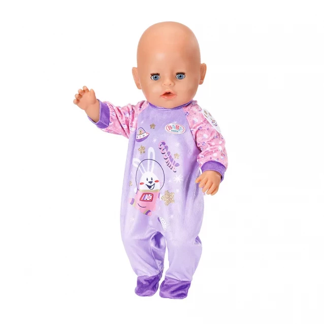 Одежда для куклы BABY BORN серии "День Рождения" - ПРАЗДНИЧНЫЙ КОМБИНЕЗОН (на 43 cm, лавандовый) - 2