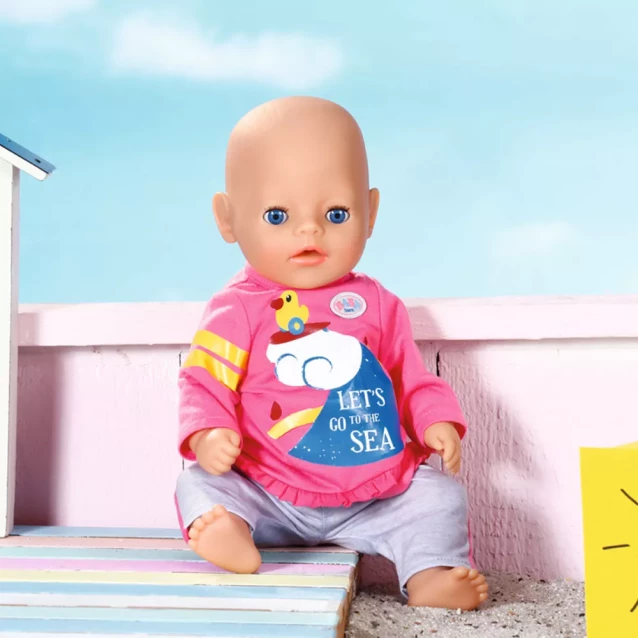 Одяг для ляльки Baby Born Рожевий костюмчик 36 см (831892) - 4