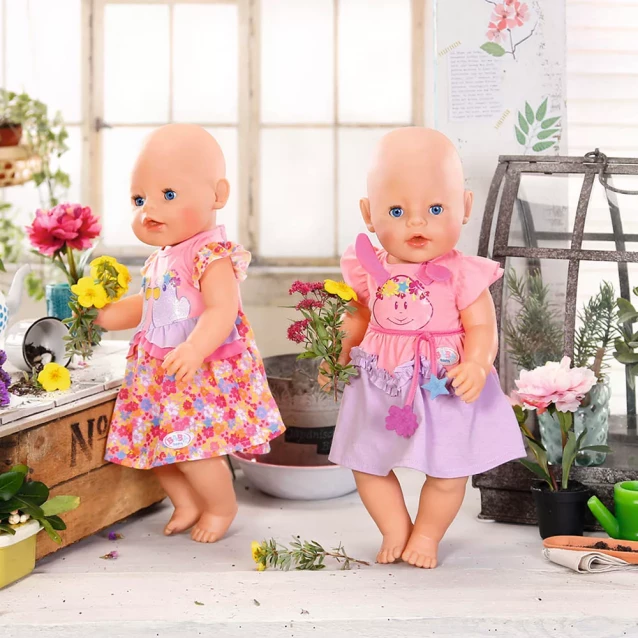 Одежда для куклы BABY BORN - ПРАЗДНИЧНОЕ ПЛАТЬЕ (с уточками) - 5