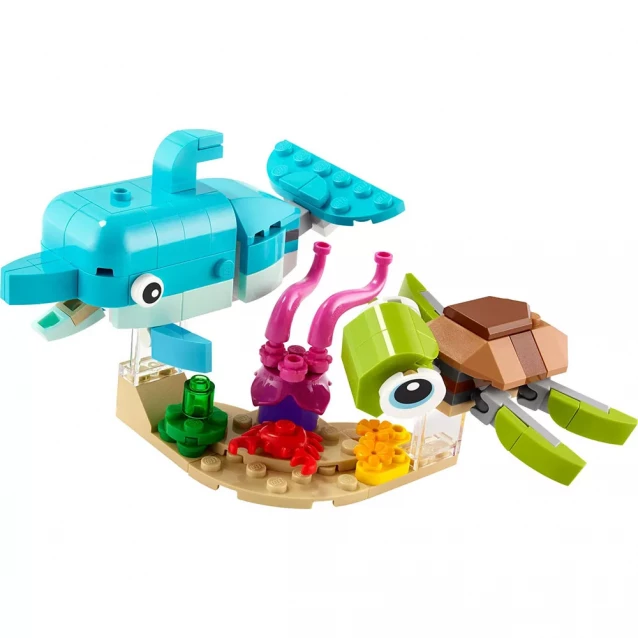 Конструктор LEGO Creator Дельфін та черепаха (31128) - 3