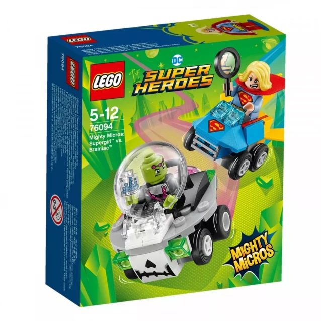 Конструктор Lego Super Heroes Конструктор Mighty Micros: Супердівчина Проти Брейніака (76094) - 3