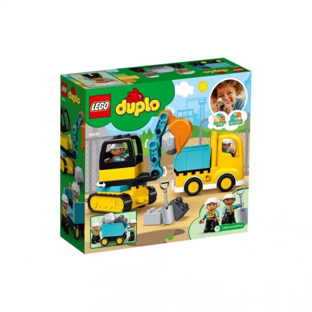 Конструктор LEGO Duplo Вантажівка та гусеничний екскаватор (10931) - 2