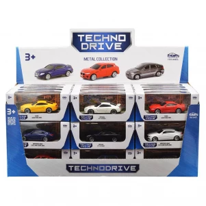 Автомодель TechnoDrive Міні-моделі Серія 1 1:64 в асортименті (250348U) дитяча іграшка