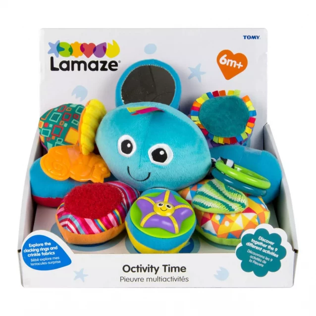 LAMAZE Розвиваюча іграшка для малюків ВосьминігКитай - 2