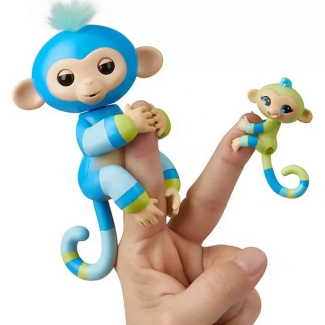 Fingerlings Гламурная ручная обезьянка Билли с мини-обезьянкой - 4