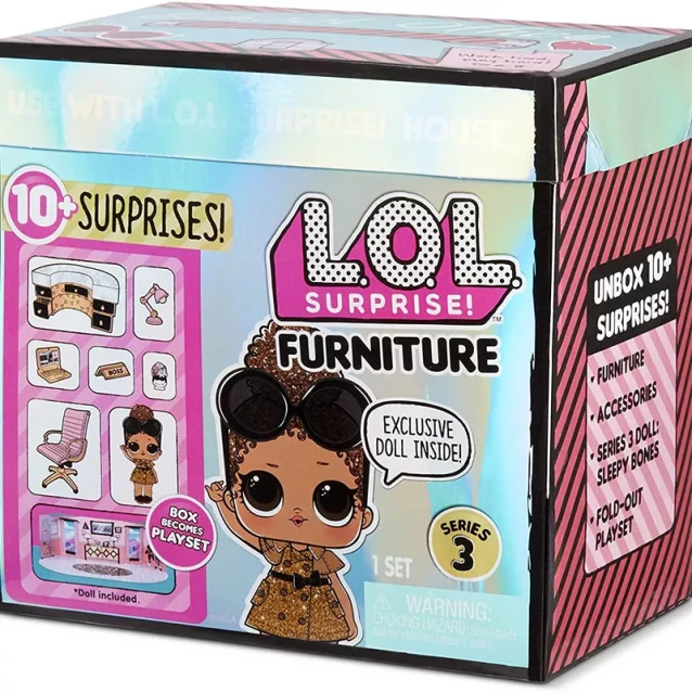 Игровой набор L.O.L. SURPRISE! серии Furniture S2 - Кабинет Леди-Босс (570042) - 6