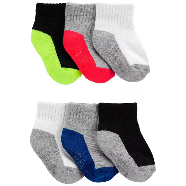 Шкарпетки Carter's для хлопчика 88-105 см 6 шт (2K268010_2T4T) - 1