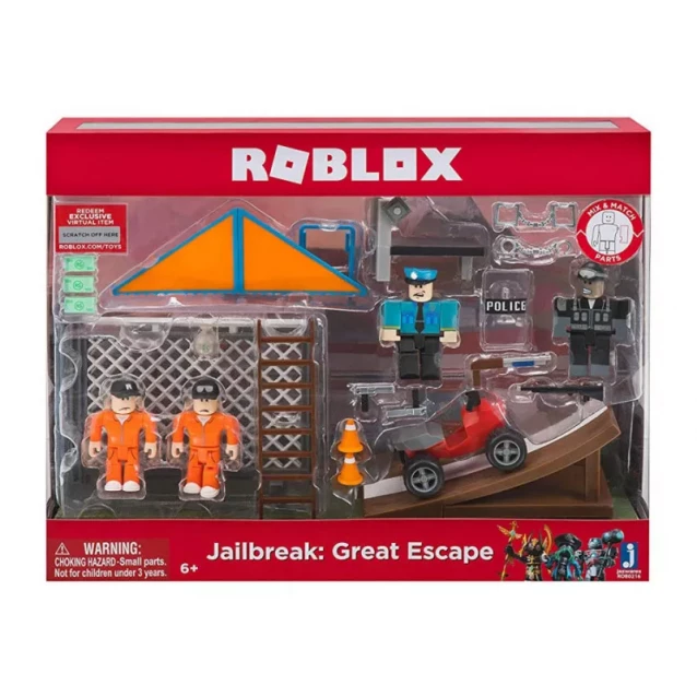 JAZWARES Roblox Набір Environmental Set Jailbreak: Great Escape W5 - 2