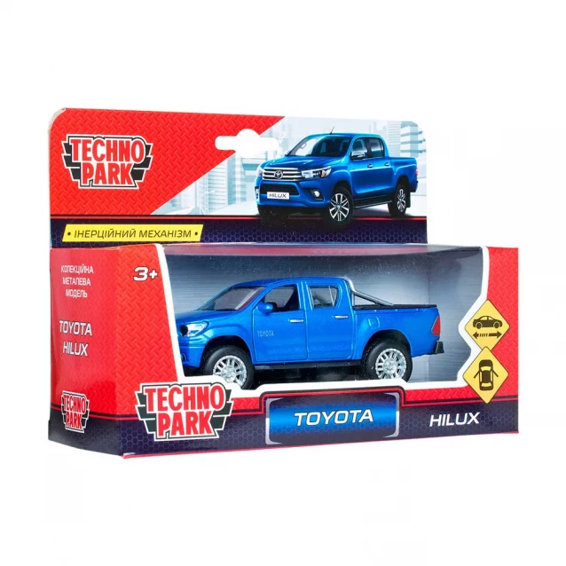 Автомодель TECHNOPARK Toyota Hilux синій, 1:32 (FY6118-SL) - 3
