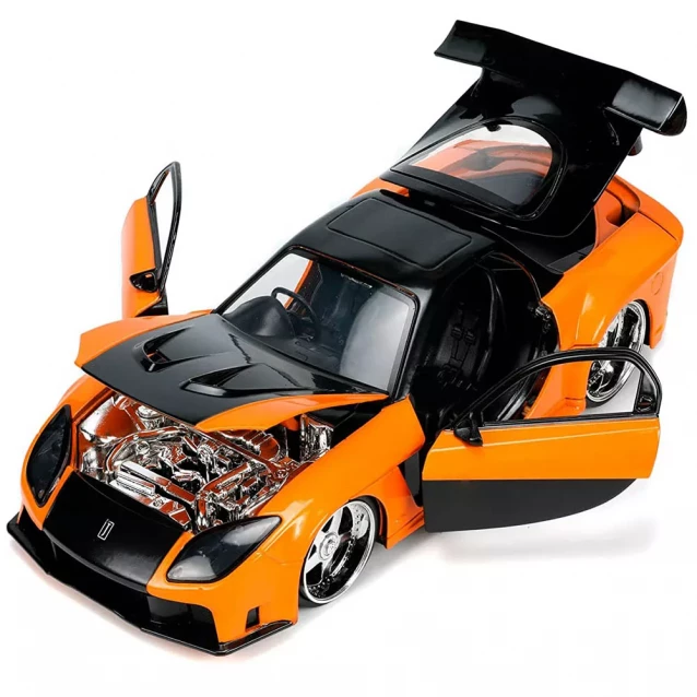 Автомодель Fast&Furious Mazda RX-7 із фігуркою Хана 1:24 (253205002) - 4