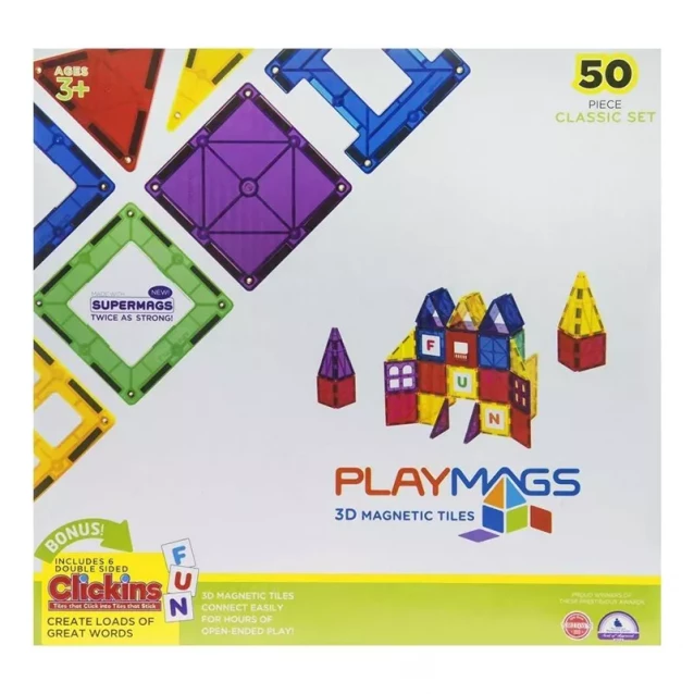 Конструктор Playmags магнітний набір 50 ел. PM152 - 1