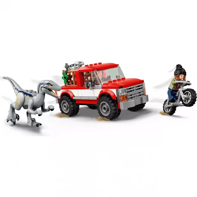 Конструктор Lego Jurassic World Полювання на Блу та Бета-велоцираптора (76946) - 4