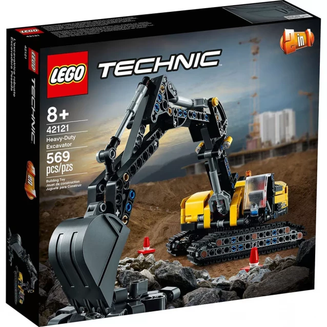 Конструктор LEGO Technic Сверхмощный экскаватор (42121) - 1