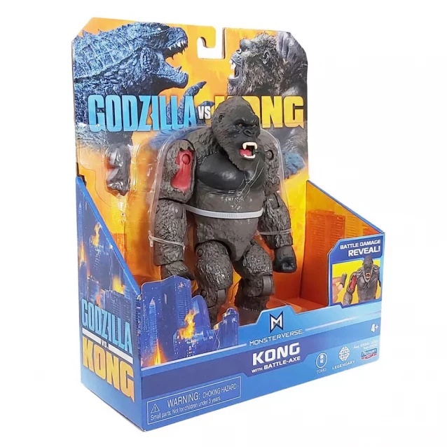 Фигурка Godzilla vs. Kong - Конг с боевым топором 15 см (35303) - 7