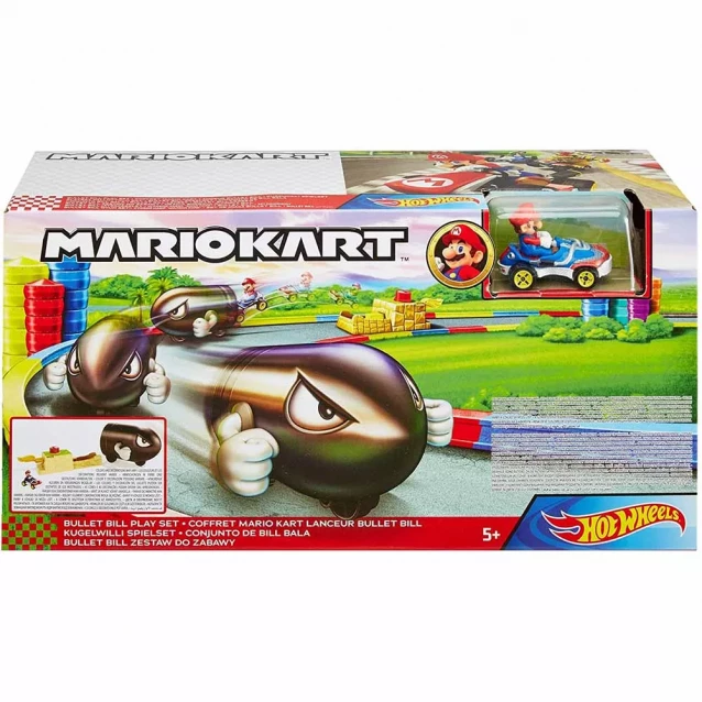 Ігровий набір Hot Wheels Mario Kart Куля Білл (GKY54) - 1