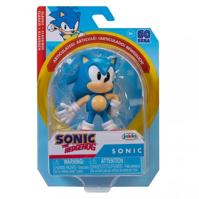 Фигурка с артикуляцией Sonic the Hedgehog Классический Соник 6 см (40687i-RF1) - 1