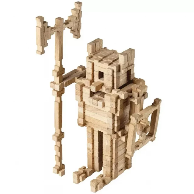 Конструктор дерев'яний Igroteco Вежа 213 дет (900330) - 3