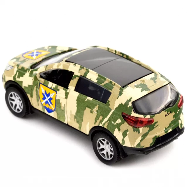 Автомодель TechnoDrive Шеврони Героїв Kia Sportage R 56 ОМПБр (250362M) - 3