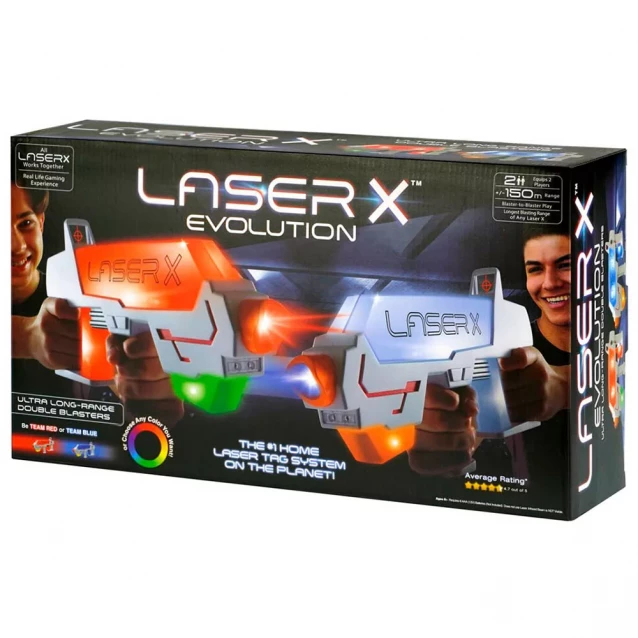 Ігровий набір для лазерних боїв Laser X Revolution Long Range для двох гравців (88178) - 6